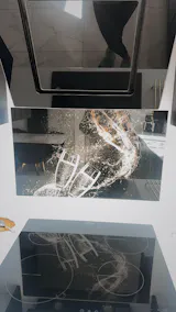 Printed Glass Kitchen Splashback 2 Champagne Glasses – Bespoke Glass ...