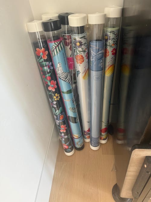 Game Mat Storage Tube