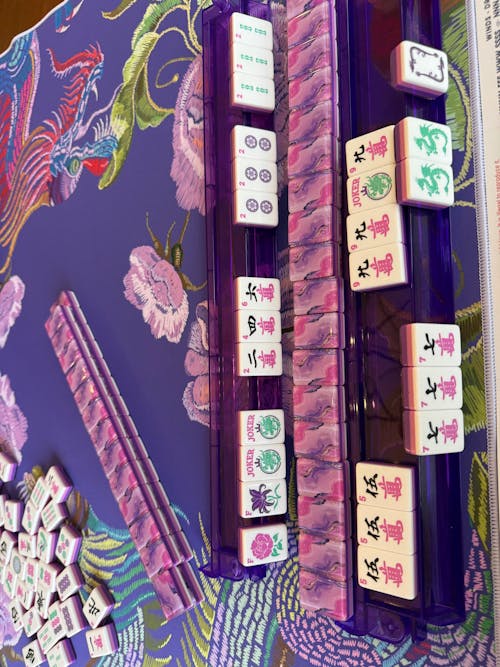 PREORDER - YEAR OF THE DRAGON MAT - PLUM