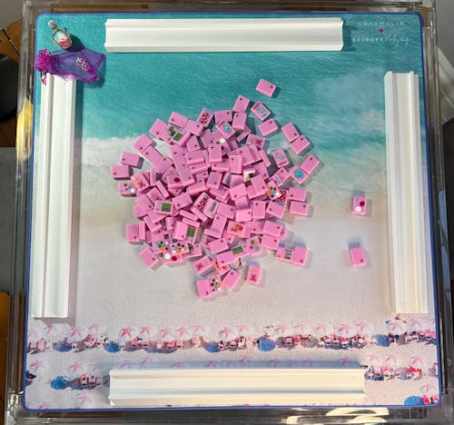 Bespoke X Gray Malin DOUBLE-SIDED MAT | Double the Fun/Gray Malin Beach Club Mat