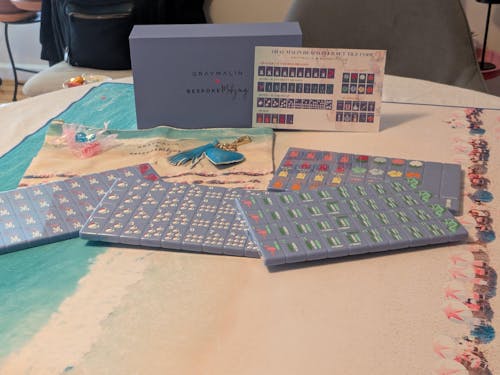 Bespoke X Gray Malin DOUBLE-SIDED MAT | Double the Fun/Gray Malin Beach Club Mat