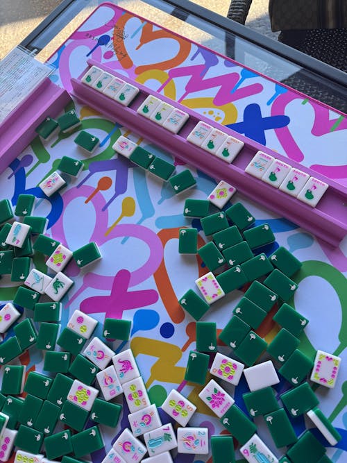 DOUBLE-SIDED MAT | Double the Fun/Bespoke x Corey Paige - ELECTRIC LOVE MAT