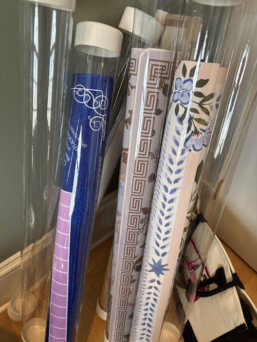 Game Mat Storage Tube