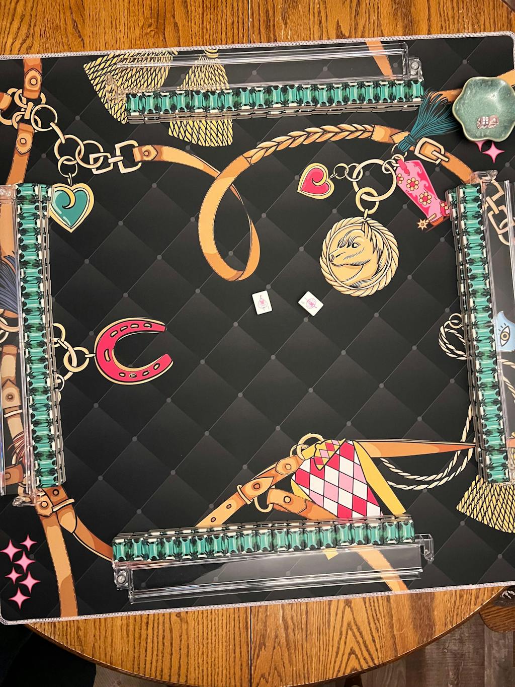 DOUBLE-SIDED MAT | Double the Fun/YEAR OF THE HORSE MAT - PLEATED