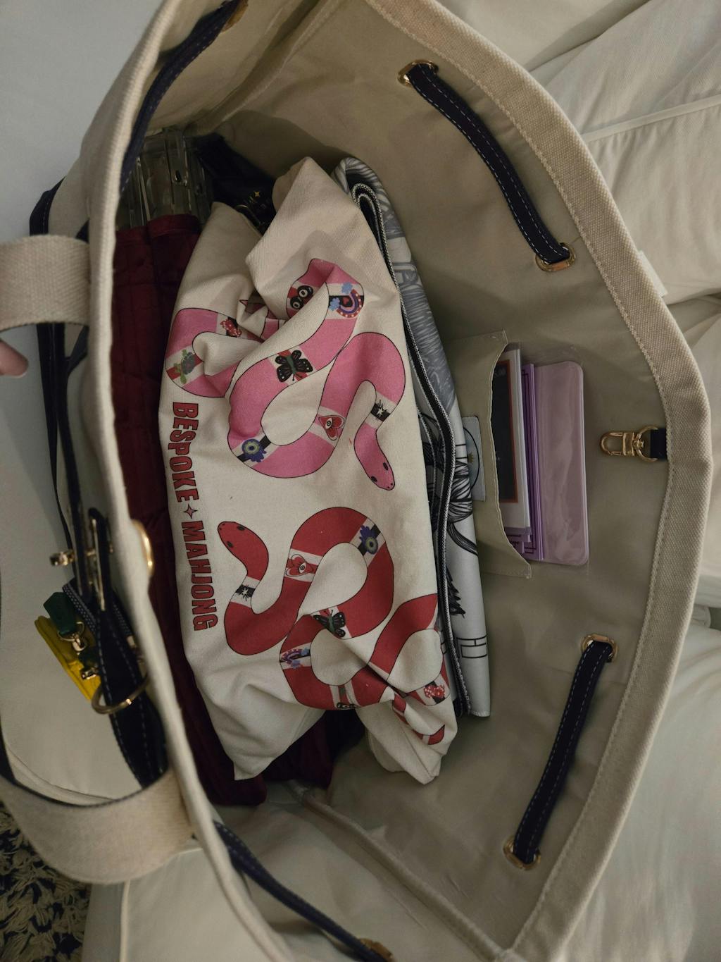 XL Year of the Snake Tile Bag - XL Mega