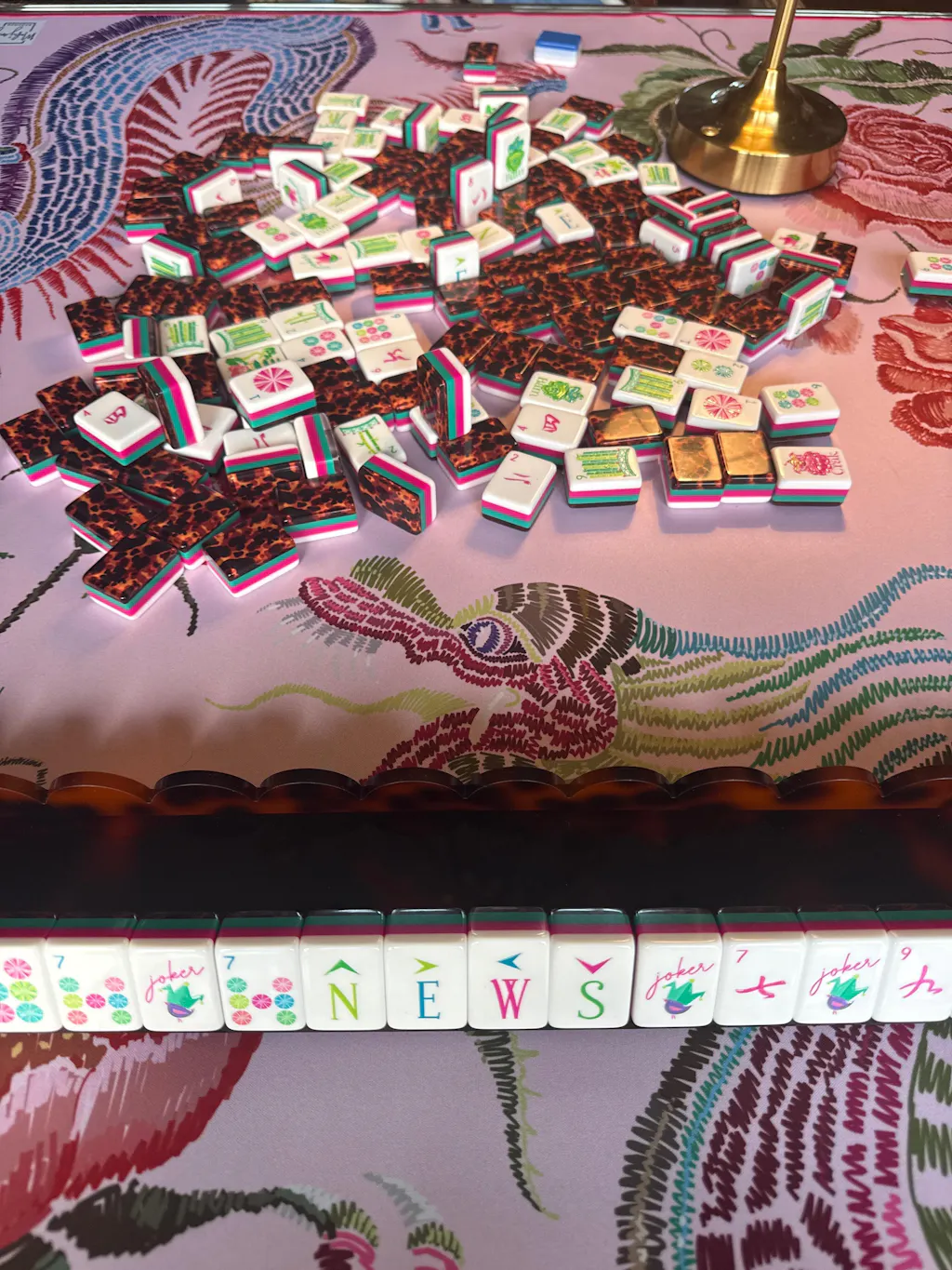 YEAR OF THE DRAGON MAT - PINK BLUSH