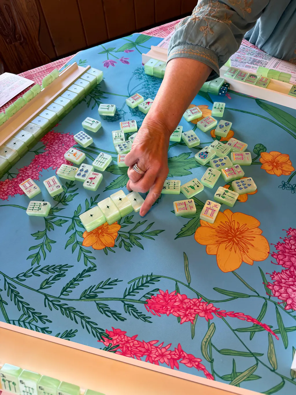 GARDEN GLOW MAT - TURQUOISE
