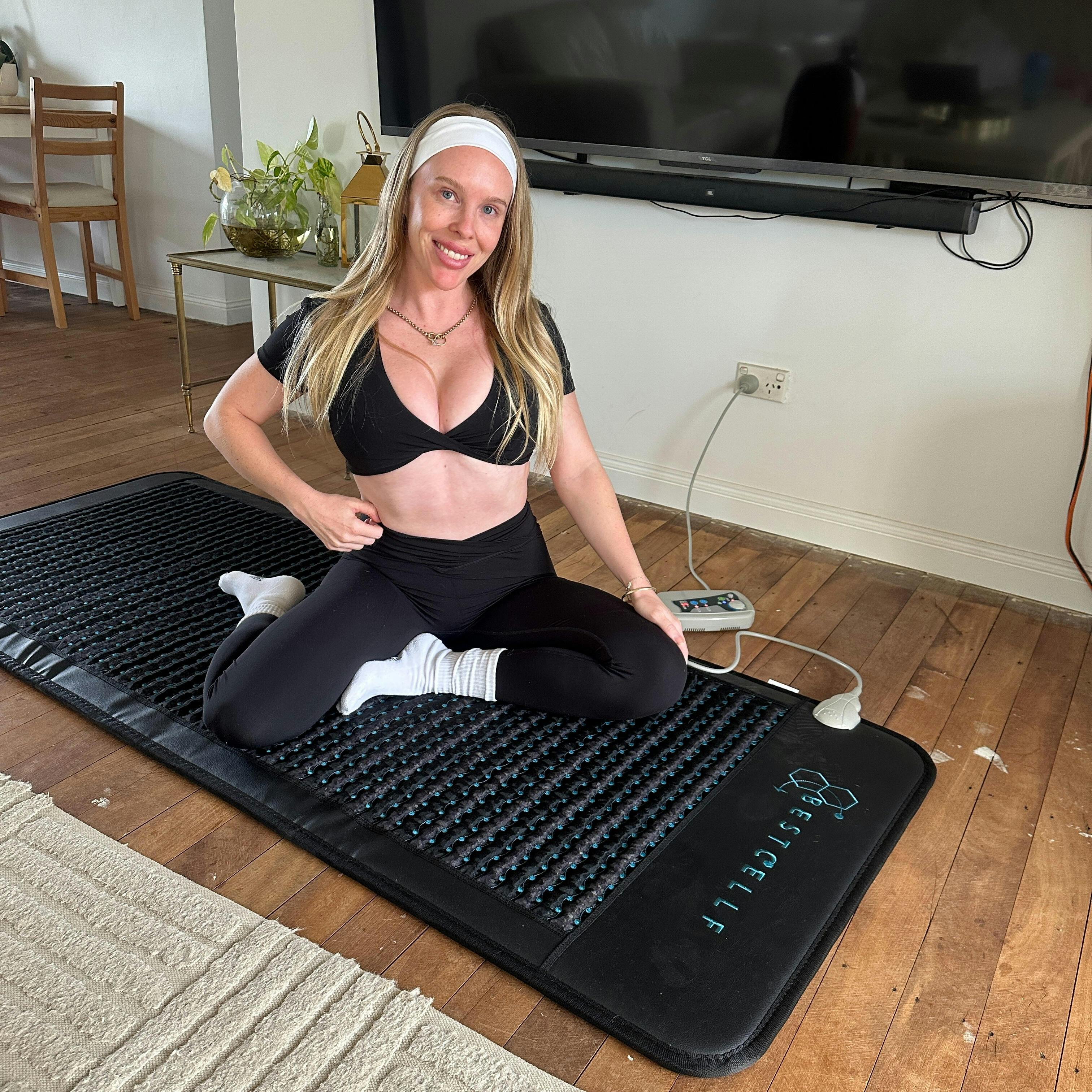 Full Body Infrared PEMF Mat Beach Beige BEST CELLF