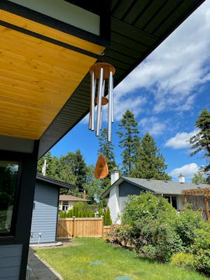 Memorial Wind Chime - Silver