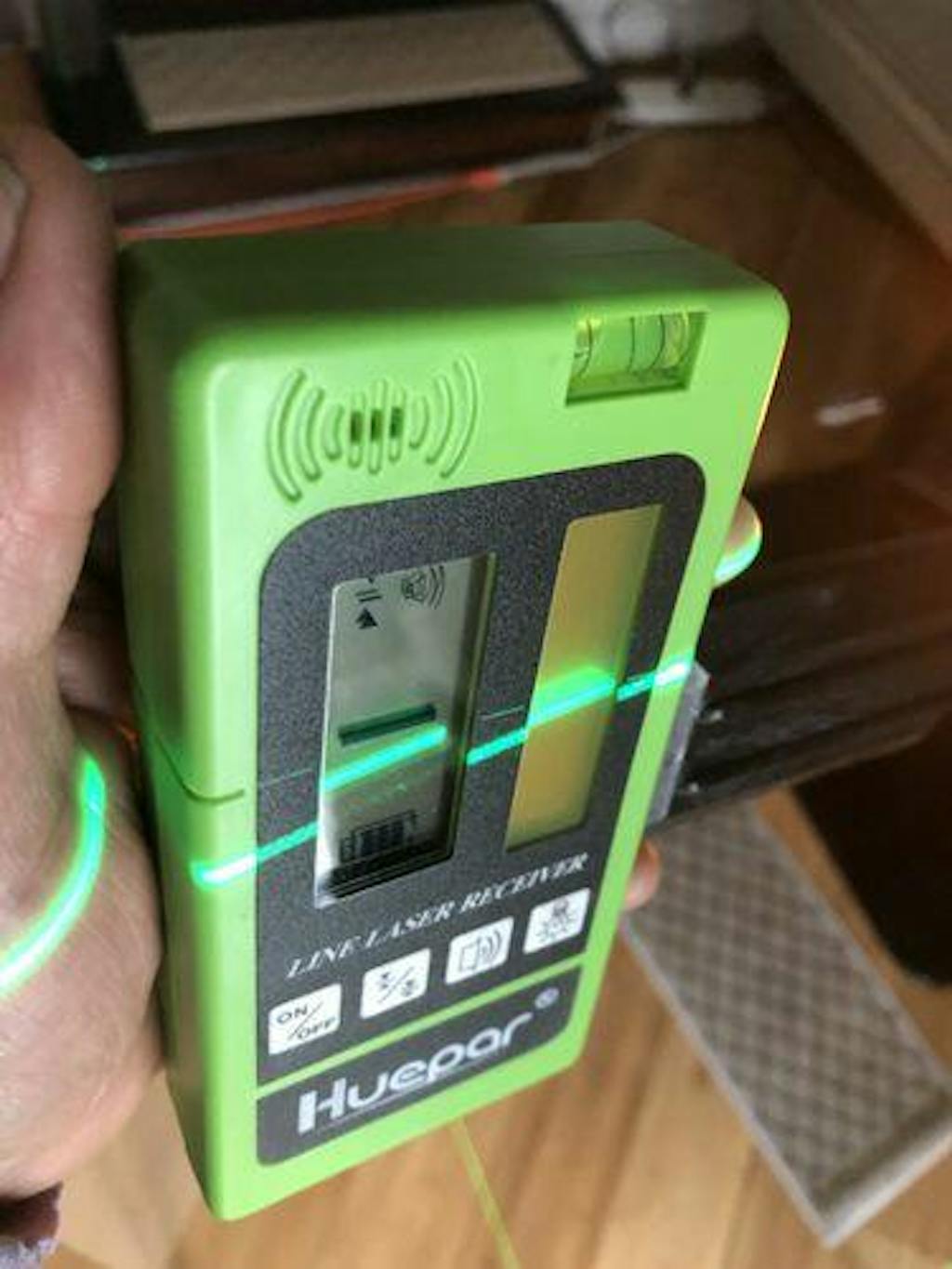 Laser Level Detector Green Laser Level Receiver Huepar