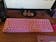 Home 19 Kawaii Cute Pink Keyboard