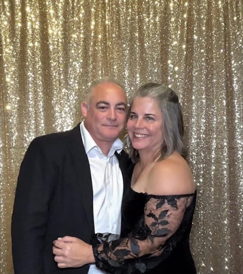 "Verna" Velvet Long Embroidered Sleeves Drop Shoulder Knee Length Dress