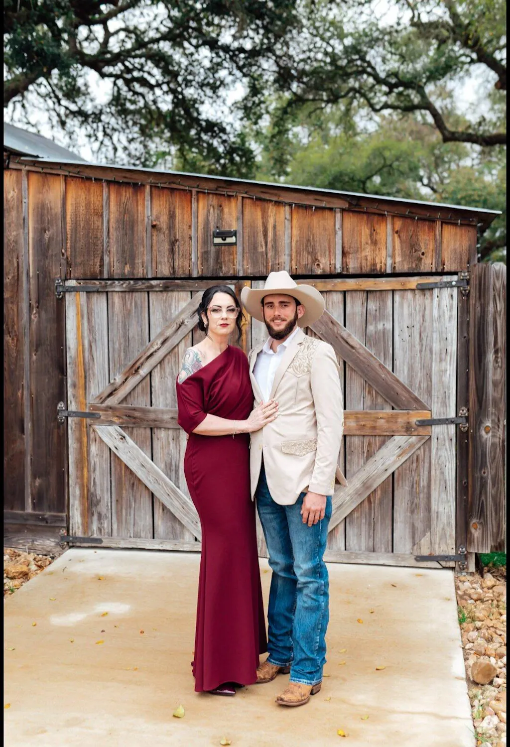 "Madeline" Long Scuba Crepe Off the Shoulder Drop Dress