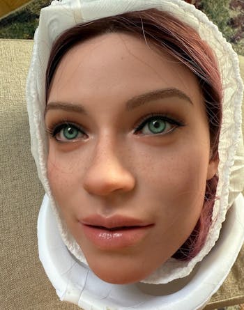 [BLD & Fanreal Co-Production] 175cm/5ft9 AA-cup First Love Girlfriend Silicone Skinny Love Doll - Emily