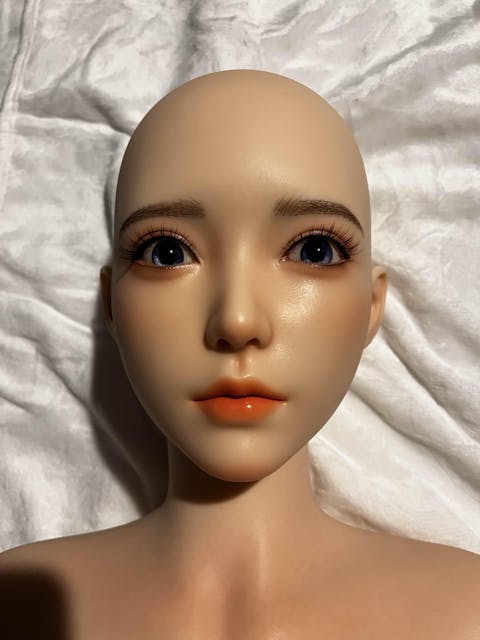 160cm/5ft3 C-cup Silicone Head Sex Doll - JiangXiaoTang 2.0