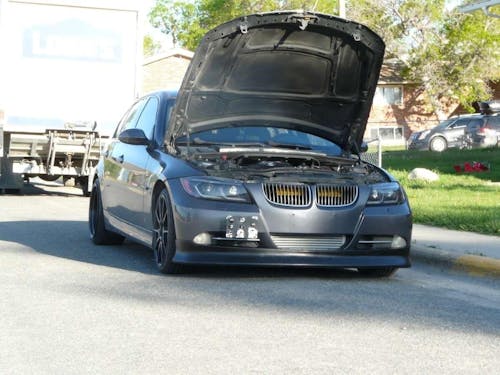 BEVINSEE Dynamic Air Intake Scoops for BMW E90 E92 335i 328i N54 N55