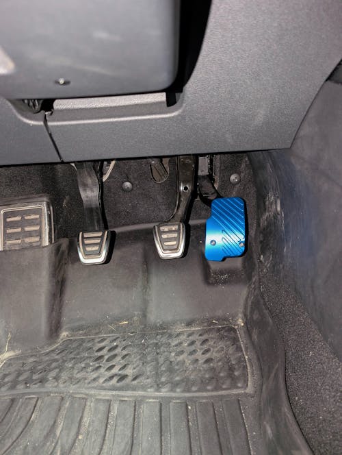 Aluminum Heel / Toe Accelerator Extension Pedal For VW MQB/MQB EVO Golf GTI MK7 MK8 Manual Transmission LHD