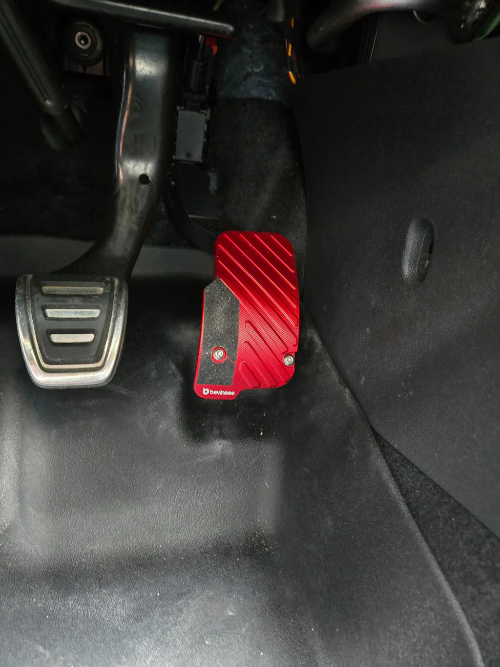 Aluminum Heel / Toe Accelerator Extension Pedal For VW MQB/MQB EVO Golf GTI MK7 MK8 Manual Transmission LHD