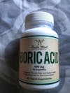 ACIDO BORICO DOUBLE WOOD 600 MG 60 CAPSULAS