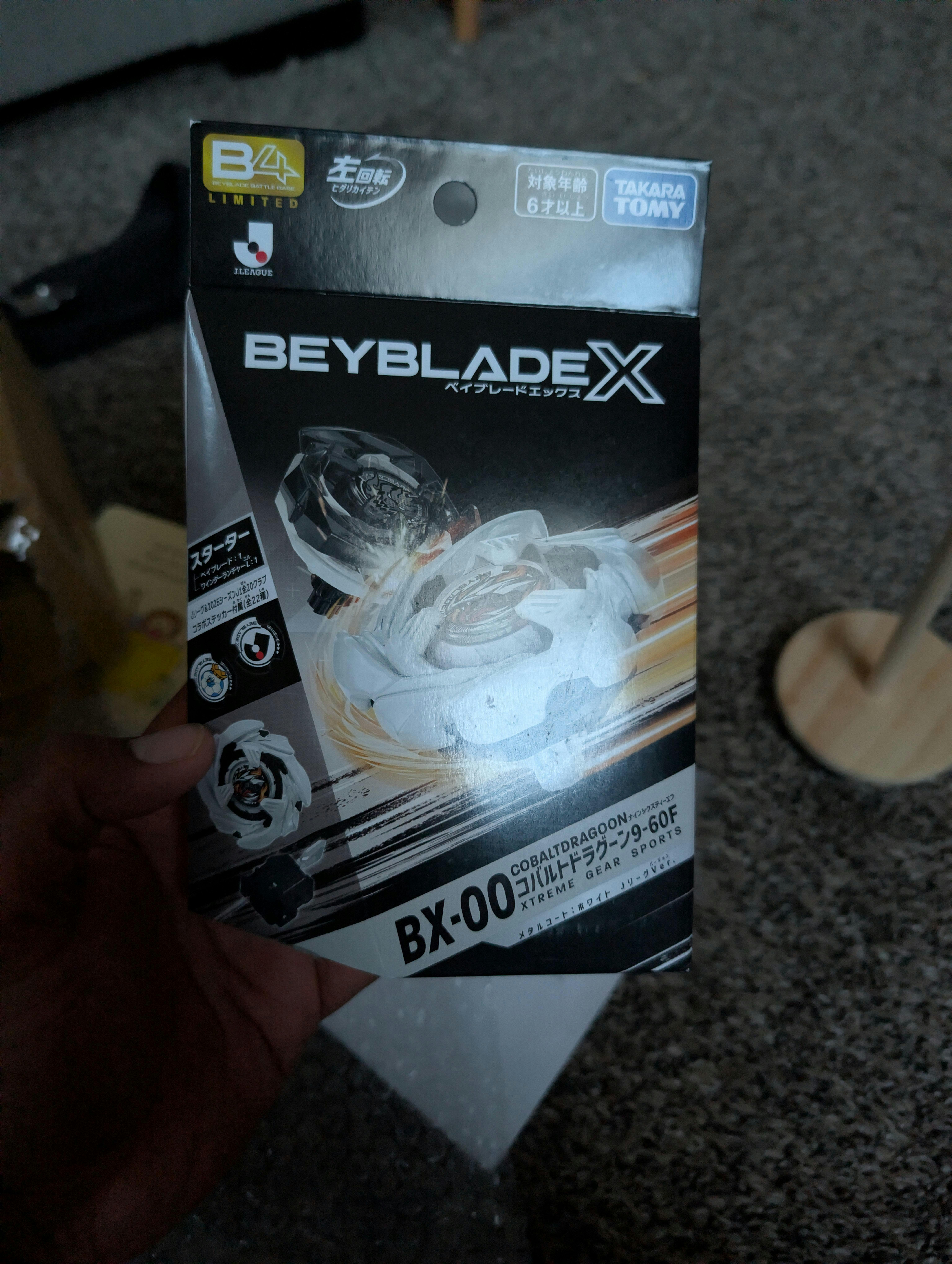 BX-00 Cobalt Dragoon 9-60F Metal Coat: White J.League Ver. – BEY