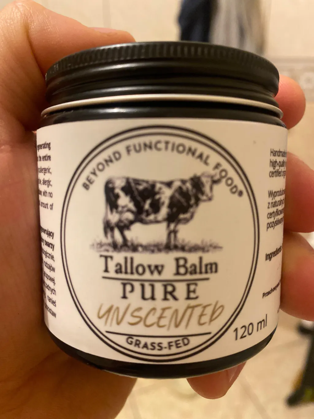 PURE Unscented Tallow Balm