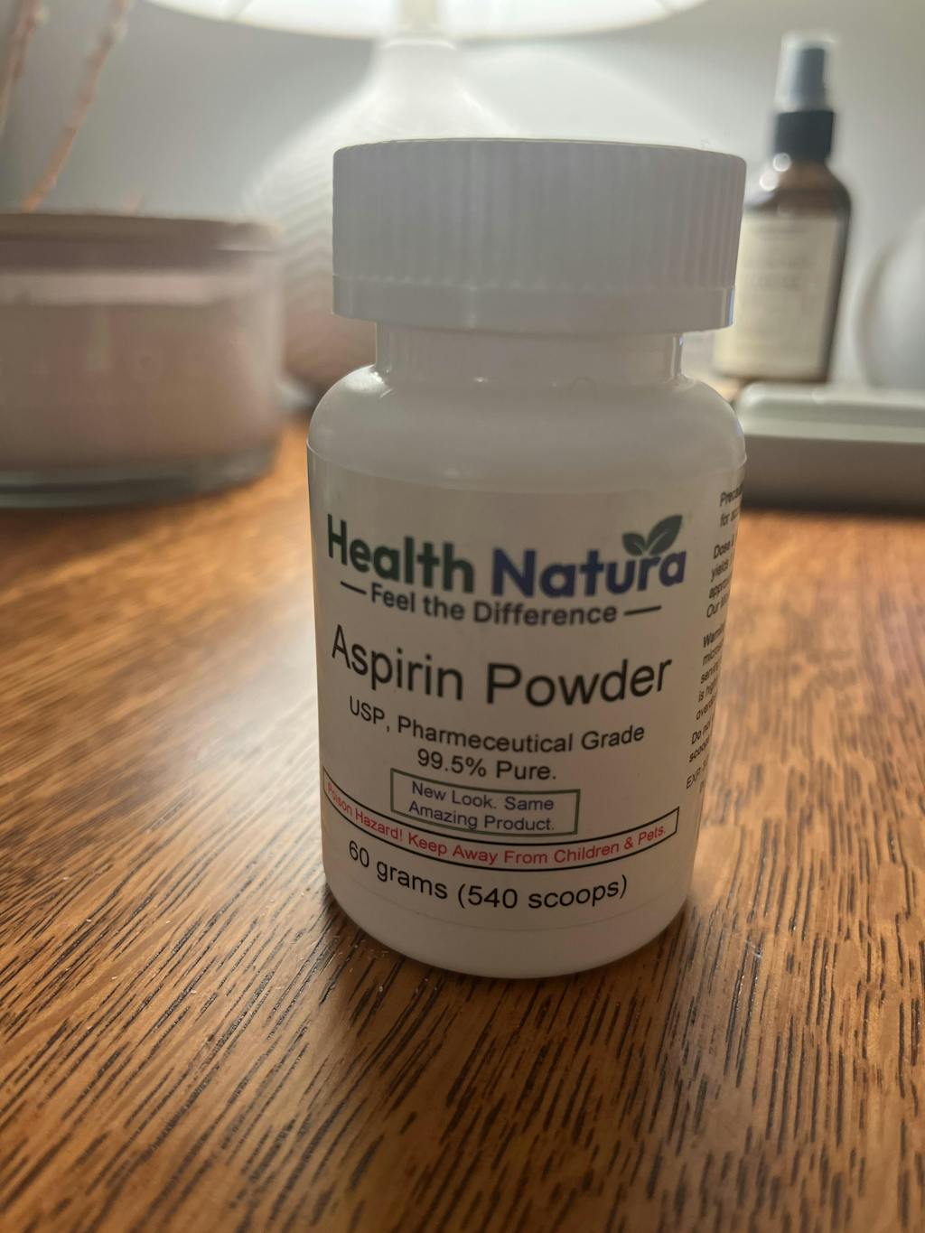 Health Natura Aspirin Powder USP 60 Grams (PreOrder) — Beyond