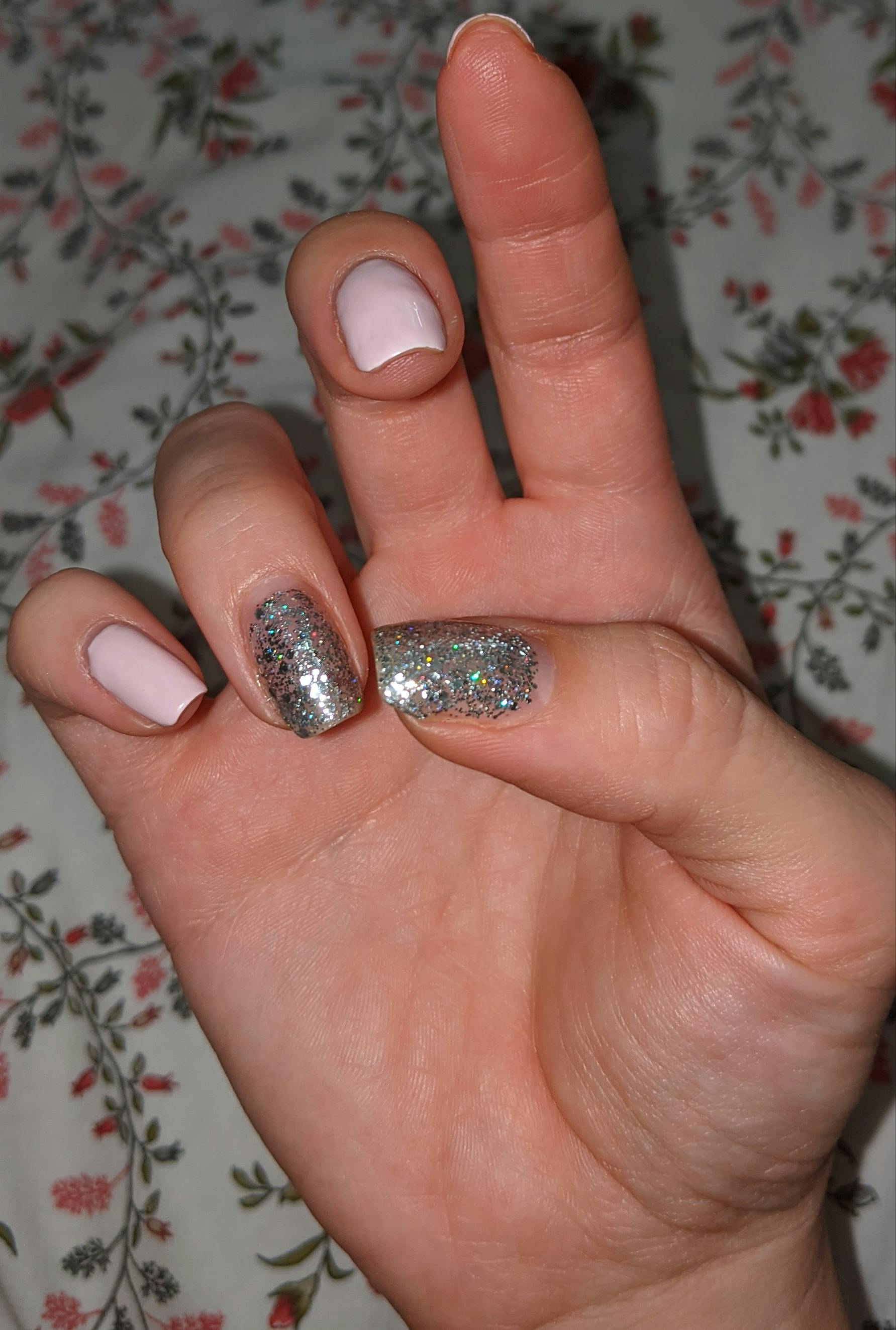 Gelish Mini UV Nagellack ‚Am I Making You Gelish?‘ – 9 Ml, Silber, Langanhaltend Bis 21 Tage