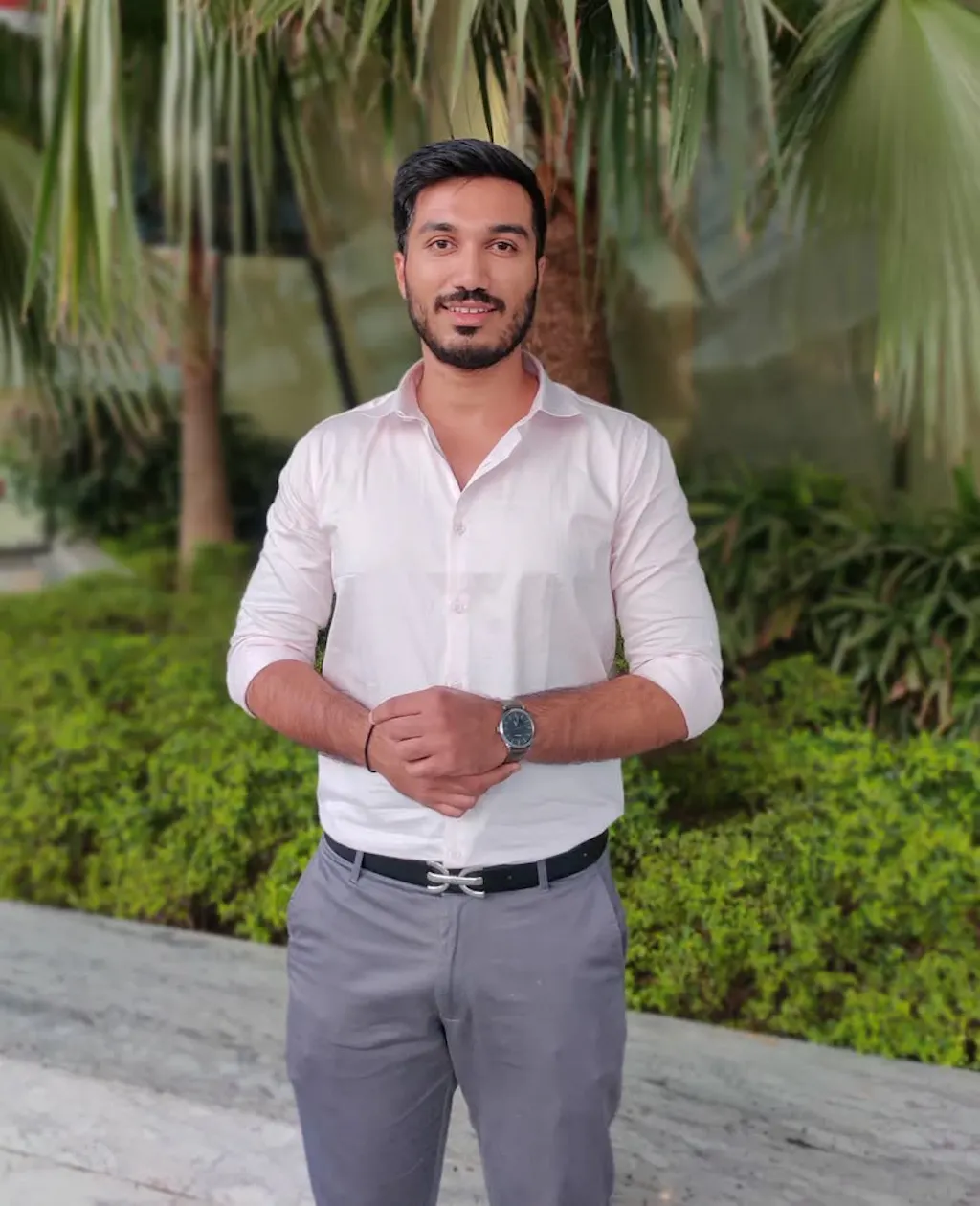 Mens Traditional White Shirt Top