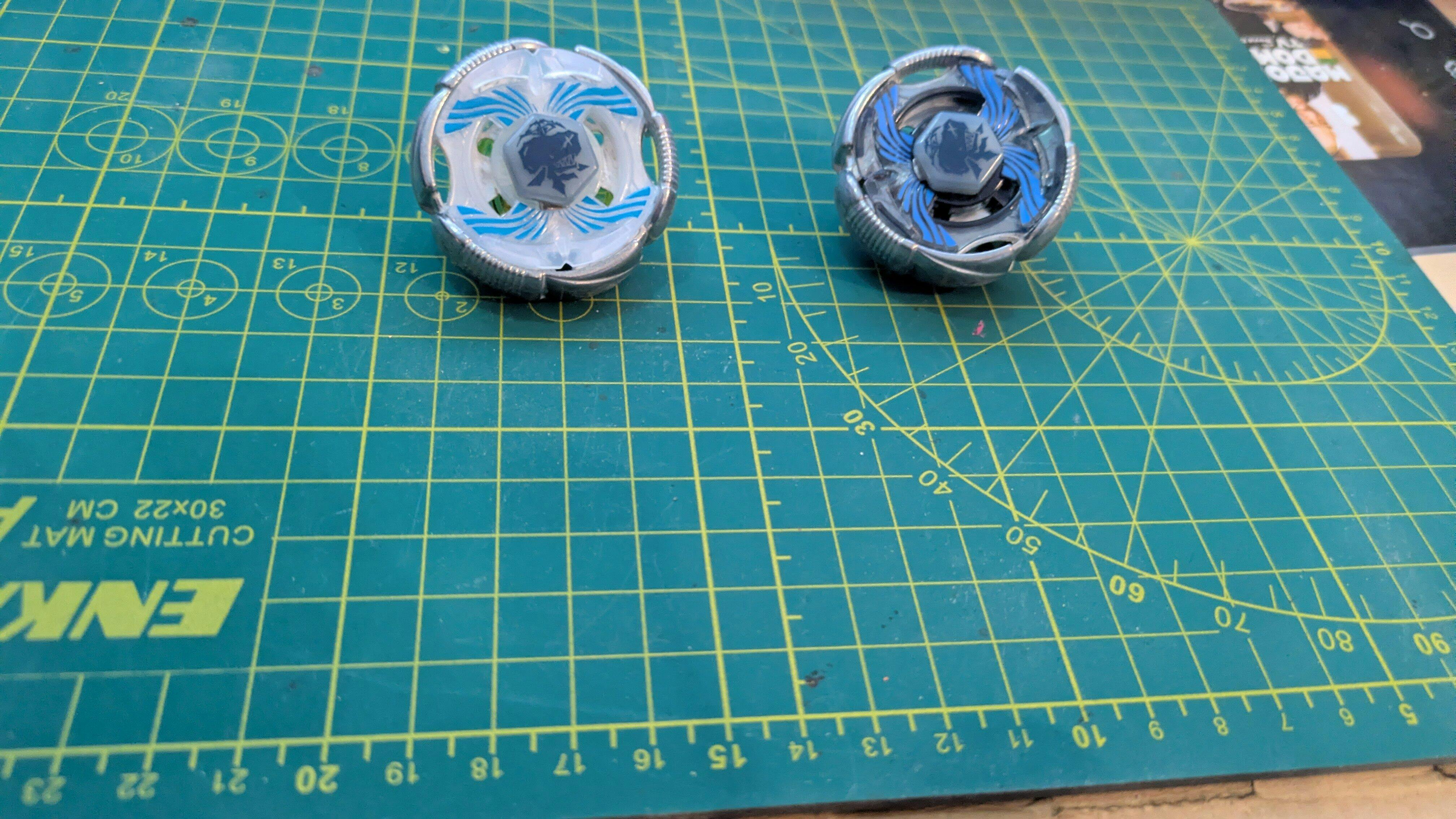 Hasbro Metal Fury SparkFX Hyperblades BB-124-FX Kreis Cygnus 145WD