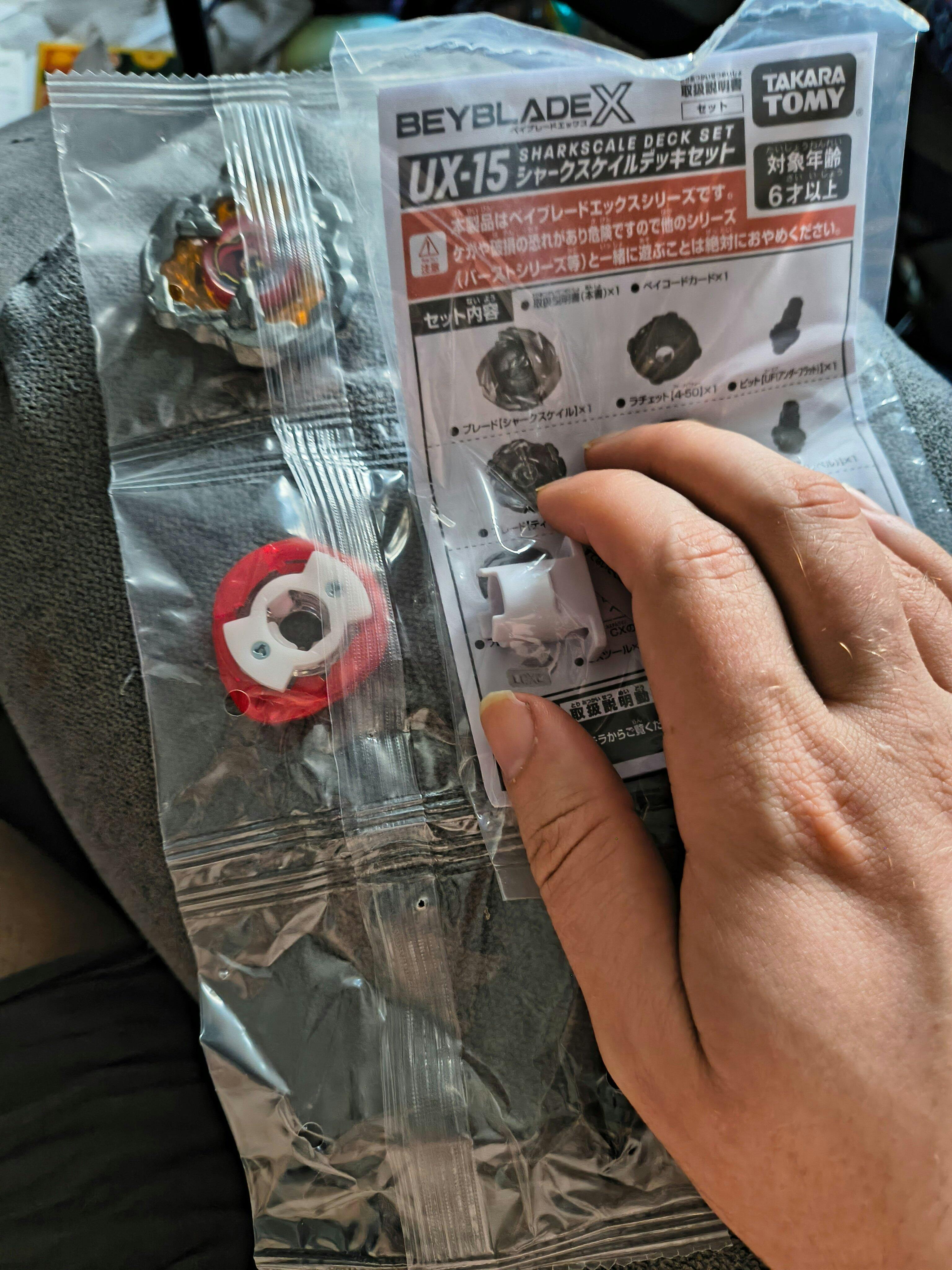 Takara Tomy B-132 08 Driger Fang 0 Xtend RARE Burst Beyblade