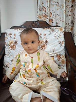 Chanderi 'Parrot Party' Kurta Set for Boys