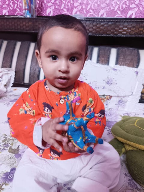 Organic Cotton Unisex 'My Friend Ganesha' Kurta Set