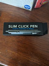 Big Idea Design Slim Click Pen (Machined Raw)