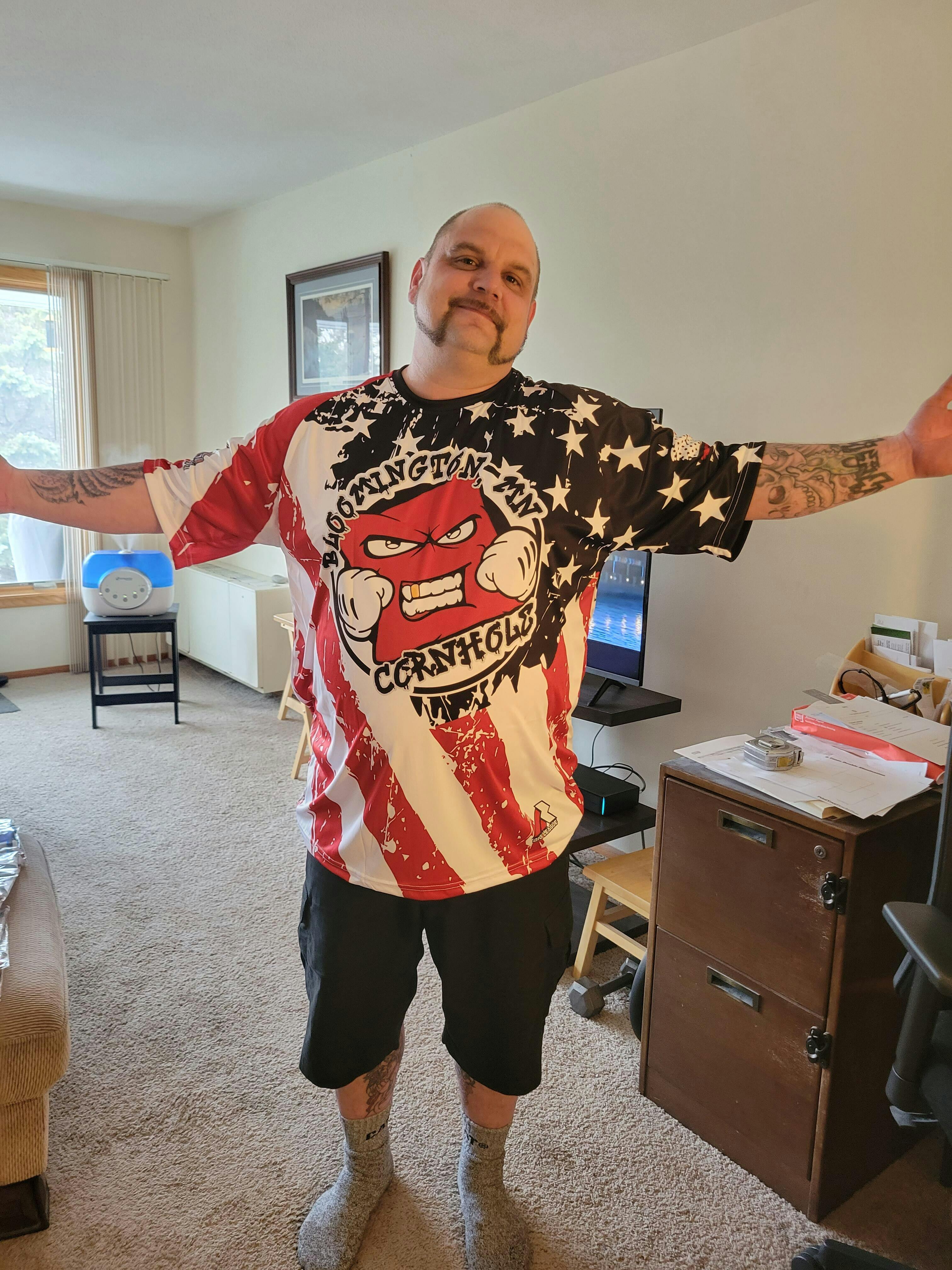 Freedom - Cornhole Custom Jersey