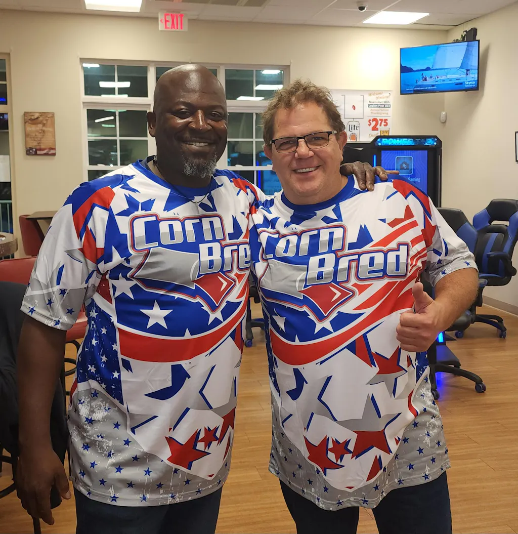 Maglia Sportiva Personalizzata Per Squadra Cock A Doodle Dudes, Softball, Con Nome E Numero