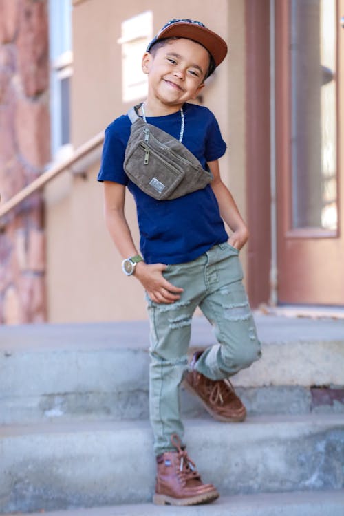 Kids Belt Bag-  Olive Green