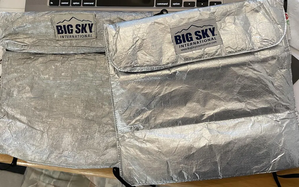 Big Sky Insulite insulated food pouch freezer bag cooking cozy Big