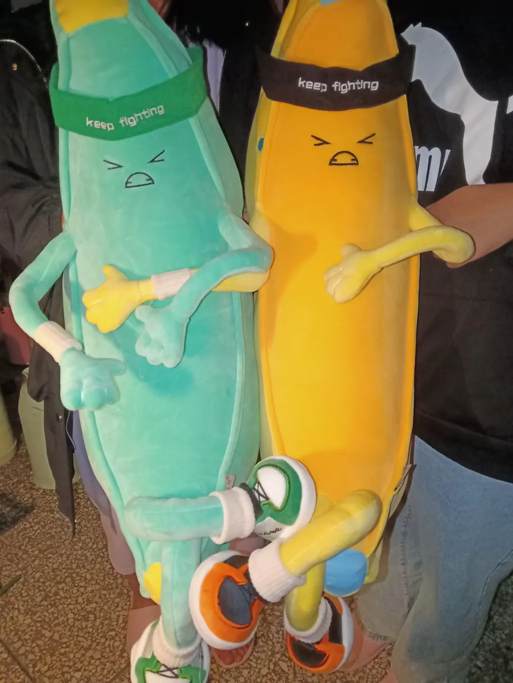 Keep Fighting Banana Plush Toy – Big Squishies