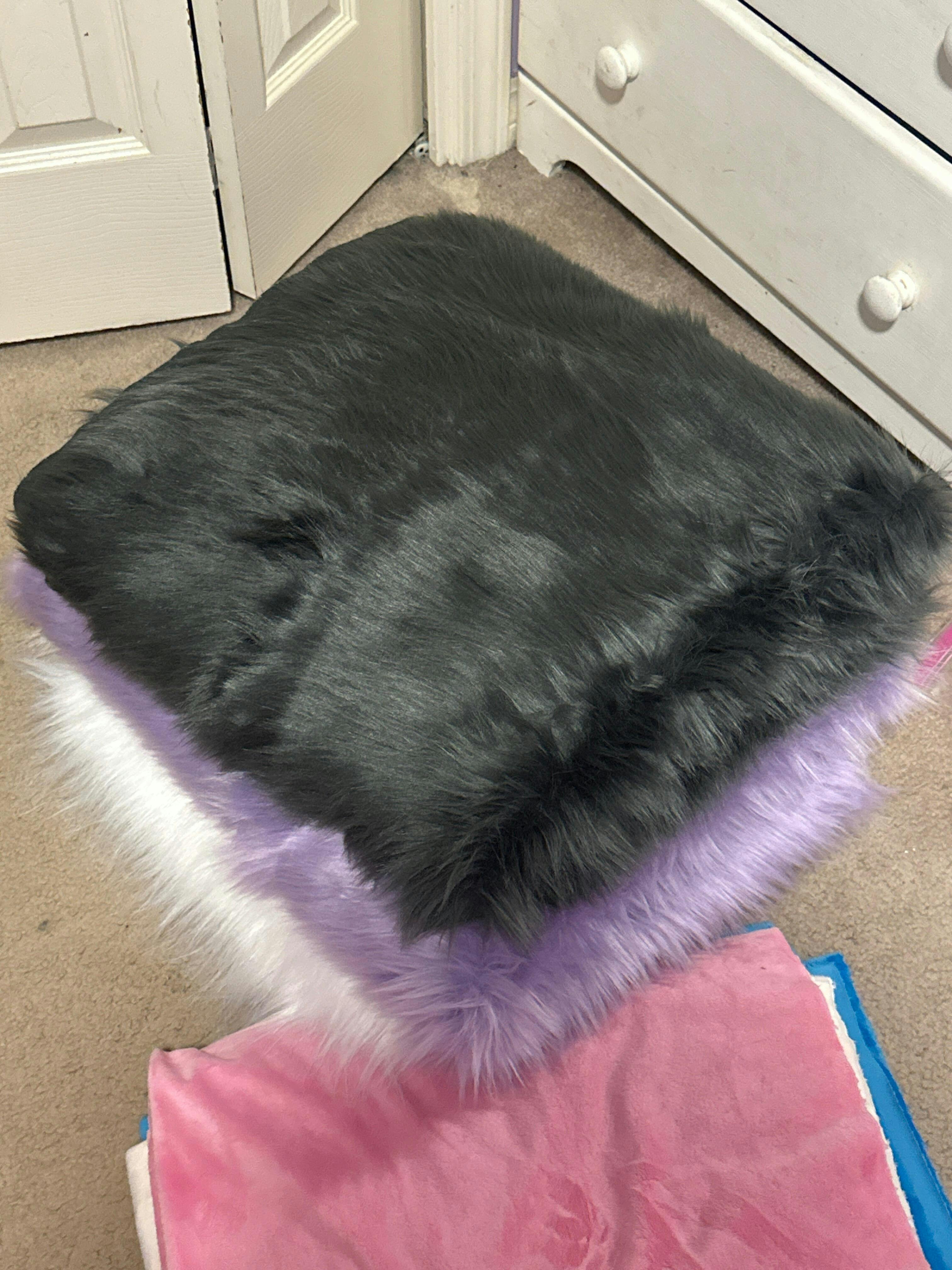 EcoshagTM Faux Fake Fur Solid Shaggy, Short Shag, and Half Shag