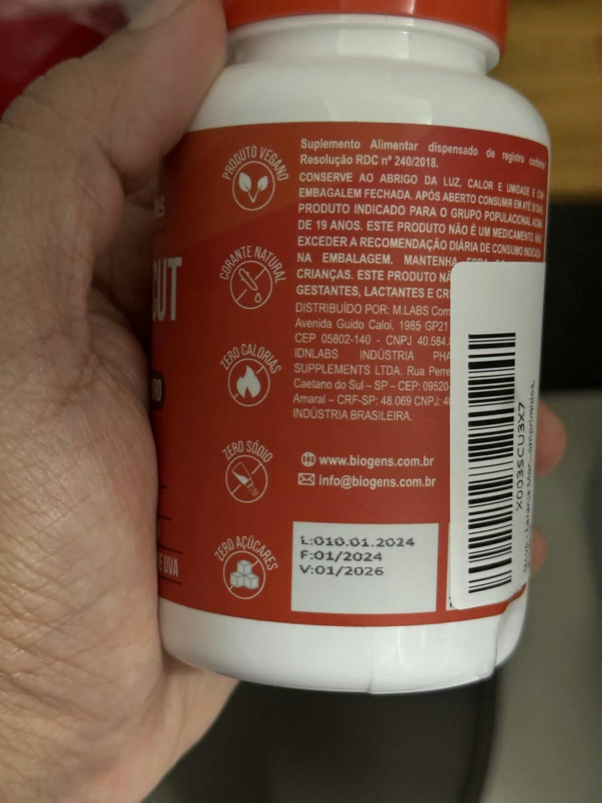 Laranja Moro Complex | Picolinato de Cromo 90 Cápsulas - Bigens