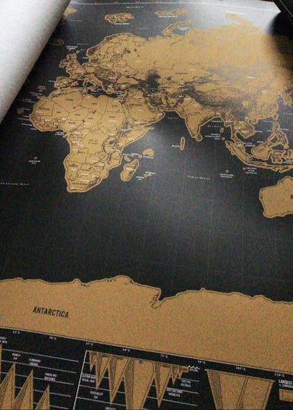 Buy Scratch World Map Travel Gift Online India Bigsmall In Back To The Bricka 2022 Map