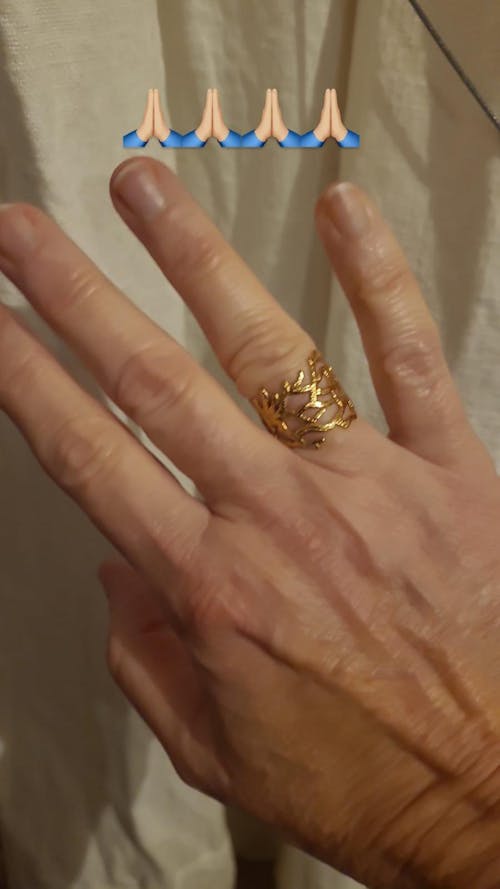 Bague Olive - Acier Inoxydable