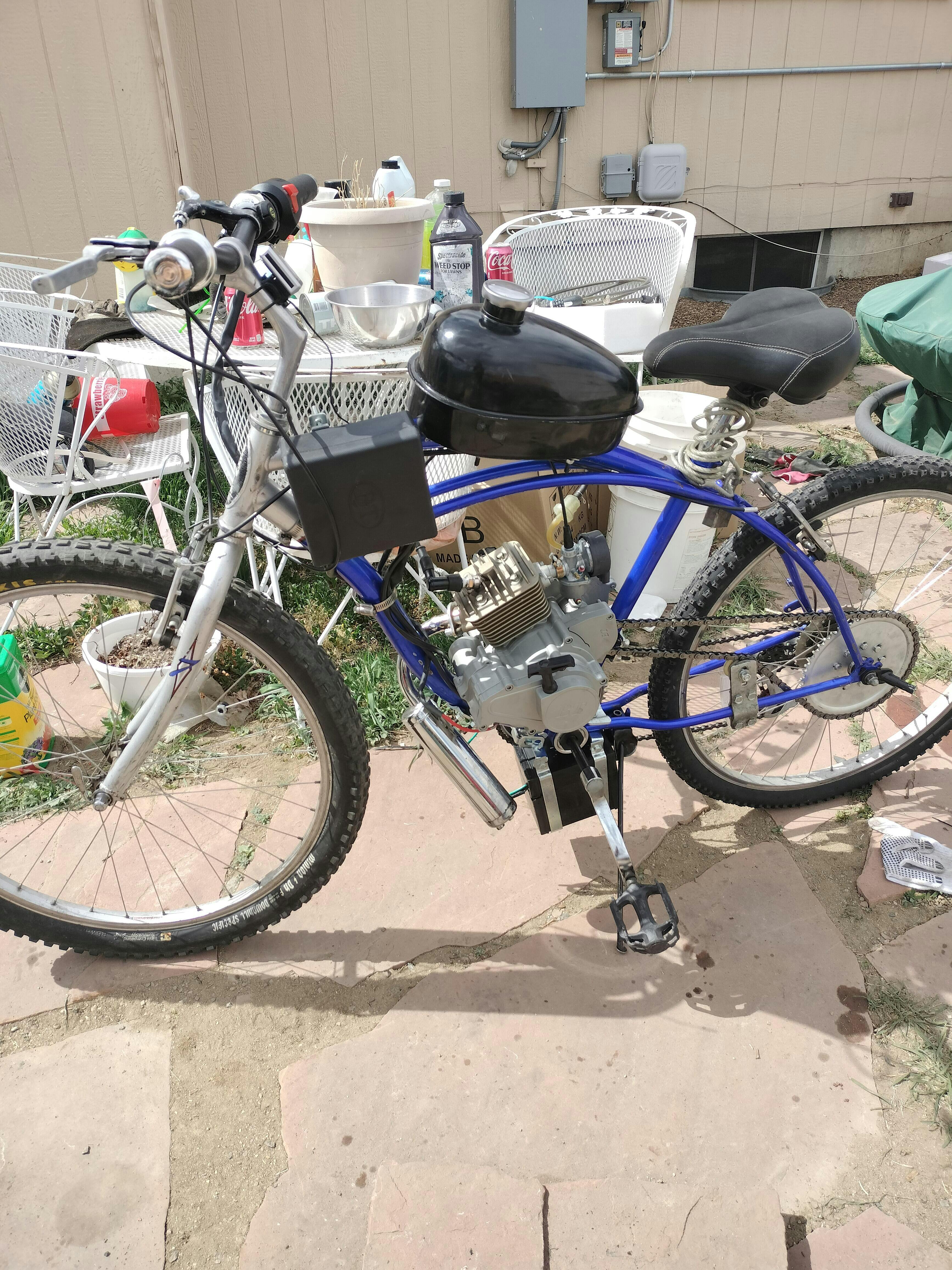 bullet train bicycle engine