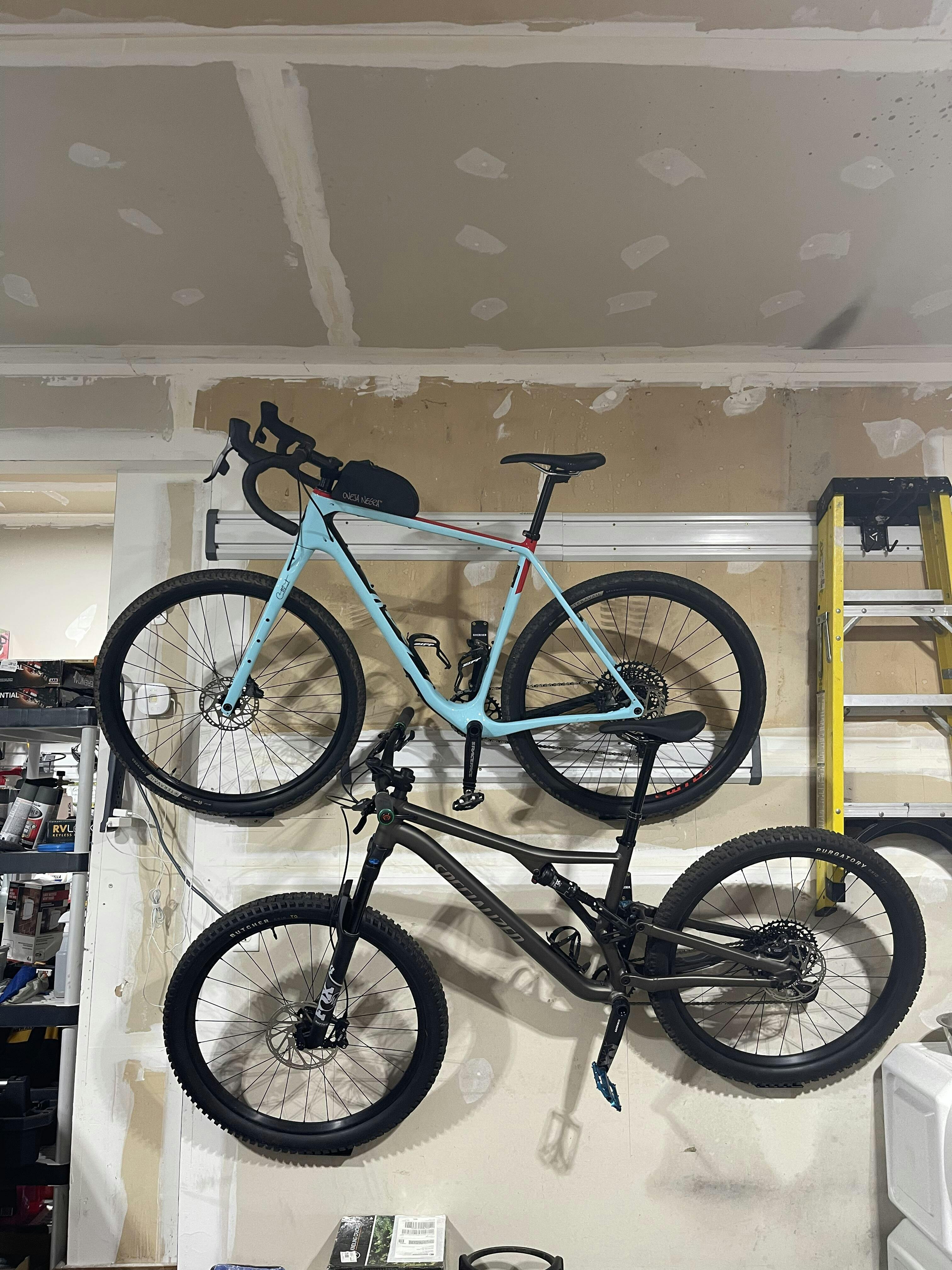 bike riser wall mount