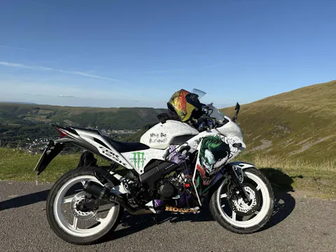 Honda CBR 125 2011-2017 Joker & Venom Theme Decal Wrap