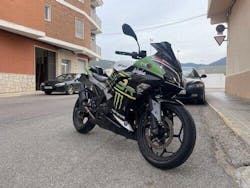 WSBK Full Graphics Graphic kit Set Kit for Kawasaki Ninja 300 2012-2016