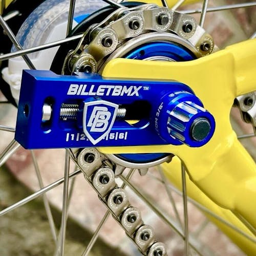 BILLET BMX Chain Tensioners 3/8" 10mm Axle Pair