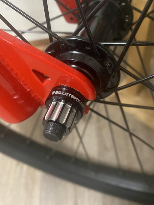 BILLET BMX™ Deez Nuts™ 12 Point Bike Axle Nuts 3/8"-26 tpi (2 Pack)