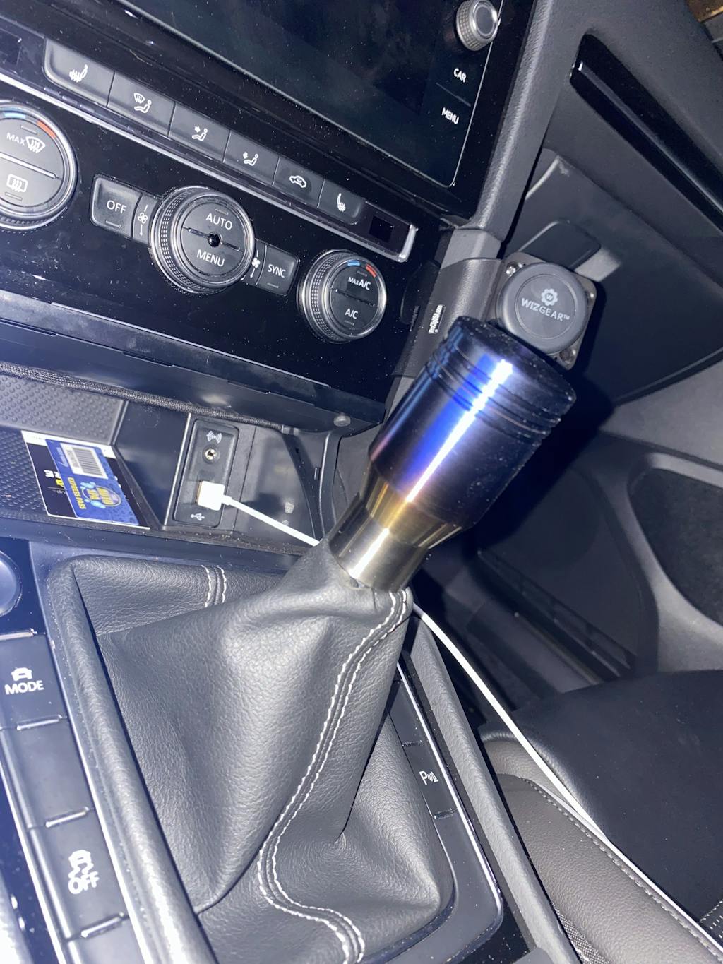 Titanium Shift Knob Torched Billetworkz