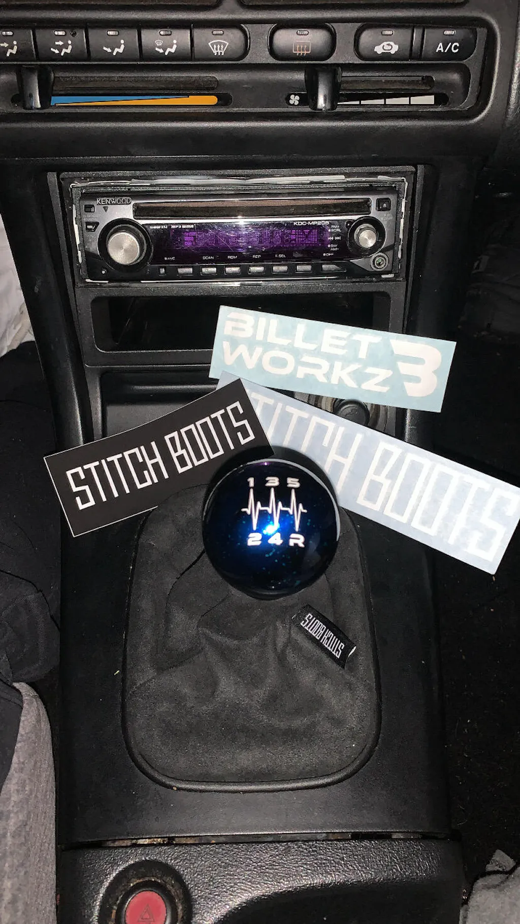6 Speed Type S Japanese Engraving - Cosmic Space - Honda Fitment